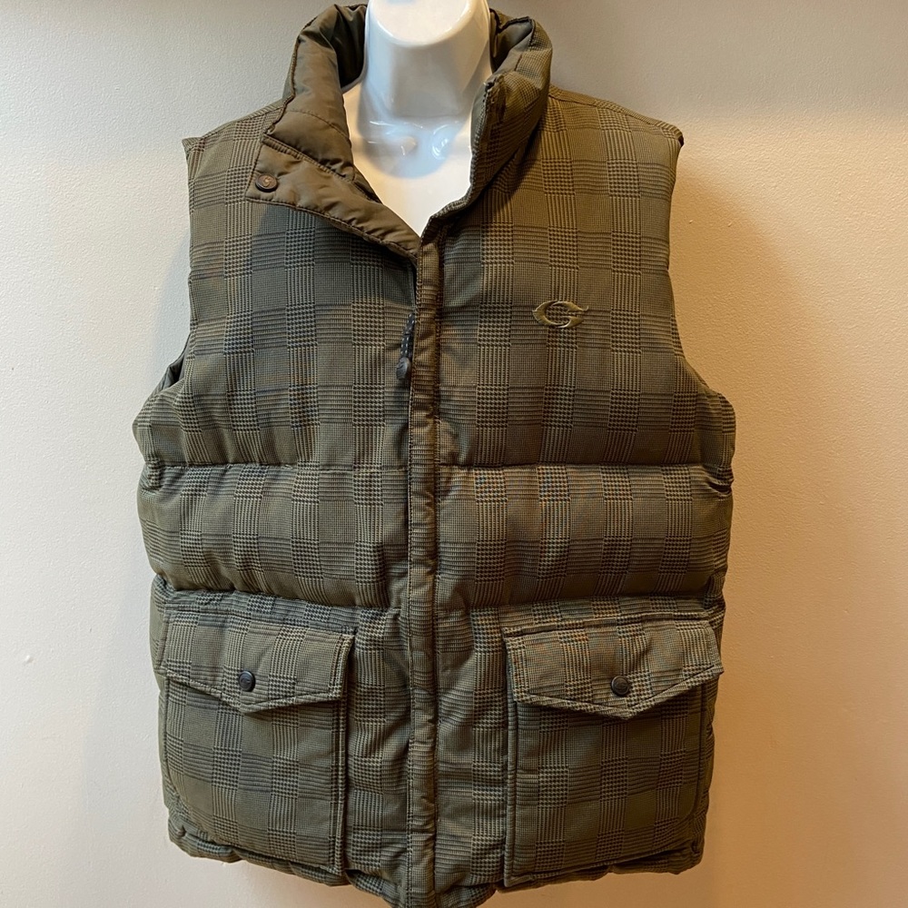 Reversible Gotcha Glacier Men’s Down Winter Vest Size Medium